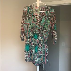 Paisley design Romper